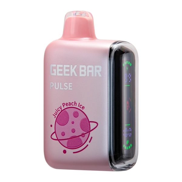 Juicy Peach Ice Geek Bar Pulse 15k